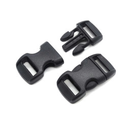 Фастекс 3/8" чорний пластик