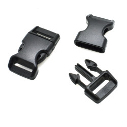 Фастекс 5/8" чорний пластик