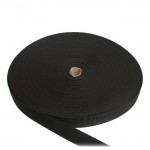 Tape belt nylon 25mm black