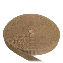 Стрічка поліамідна ремінна 10мм койот