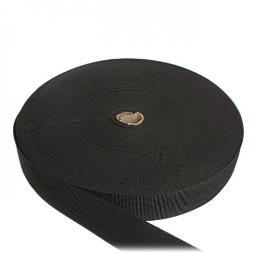 Tape belt nylon 40mm black