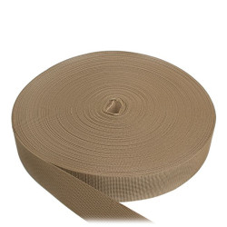 Стрічка поліамідна ремінна 40мм койот