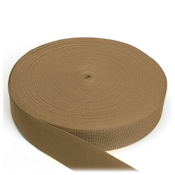 Стрічка поліамідна ремінна 50мм койот