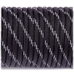 Reflective Paracord #001 Black