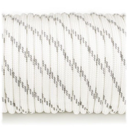 Reflective Paracord #005 White