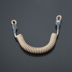 Страхувальний шнур під карабіни без обвісу койот