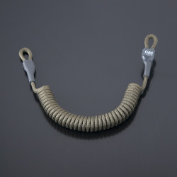 Страхувальний шнур під карабіни без обвісу оліва